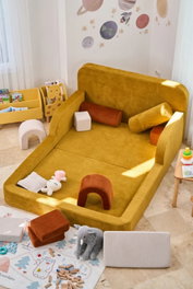 Atelier Del Sofa Funbed Double 115 - Mostaza
